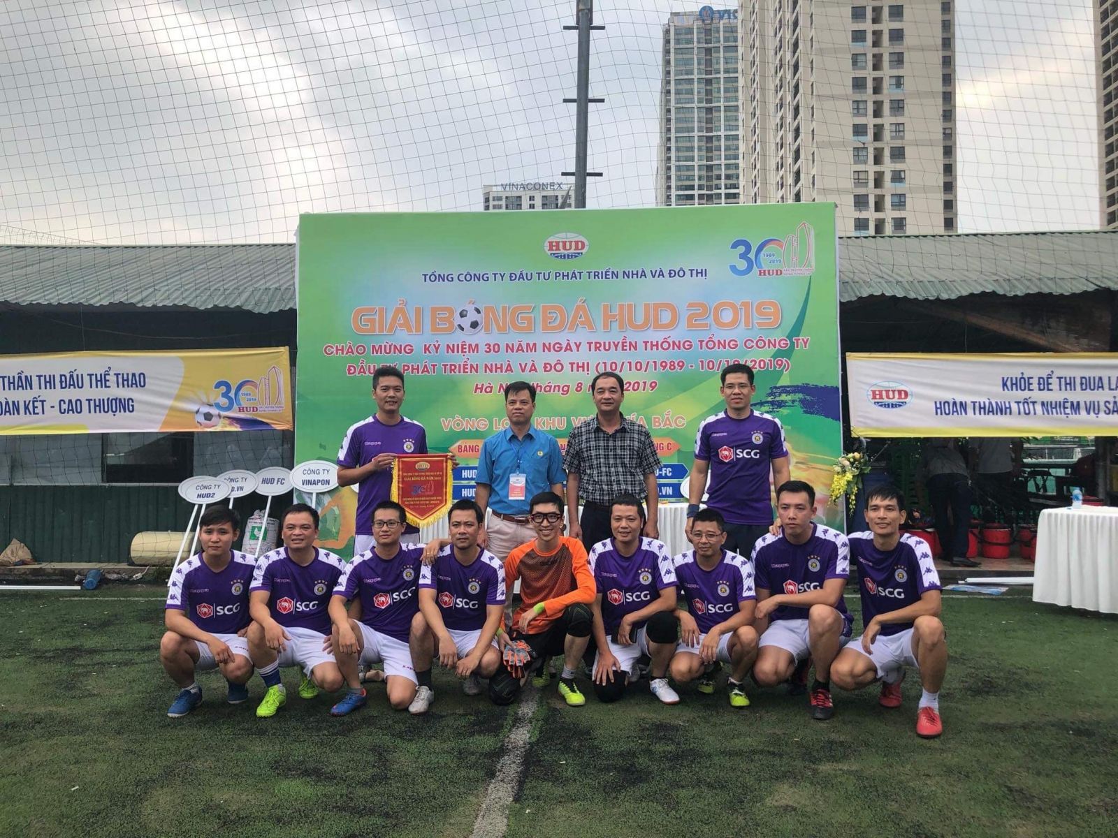 Công ty HUD6 tham gia hội thao HUD năm 2019